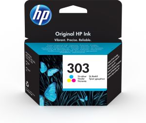 HP 303 Tri-color Original Ink Cartridge