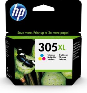 HP 305XL High Tri-color Ink Cartridge