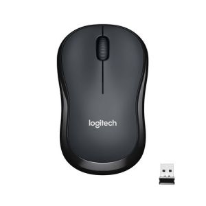 Logitech M220 Silent Wireless Mobile Mouse Black/Charcoal (910-004878)