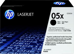 HP 05X BLACK LASERJET TONER CARTRIDGE