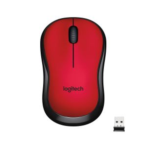 LOGITECH WL MOUSE SILENT M220 RED