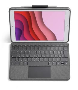 LOGITECH COMBO TOUCH IPAD7TH GEN GRAP-UK