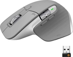 LOGITECH MX MASTER 3 ADVWL MOUSE-MID GRY