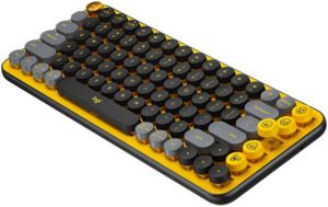 LOGITECH POP KEYS - BLAST YELLOW - ARA