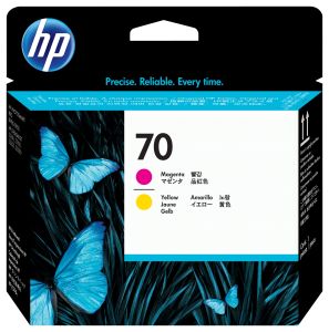 HP 70 MAGENTA AND YELLOW PRINTHEAD