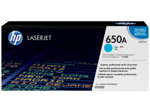 HP 650A CYAN LASERJET CONTRACTUAL TONER