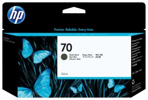 HP 70 130 ML MATTE BLACK INK CARTRIDGE W