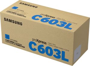 SAMSUNG CLT-C603L CYAN TONER CARTRIDGE