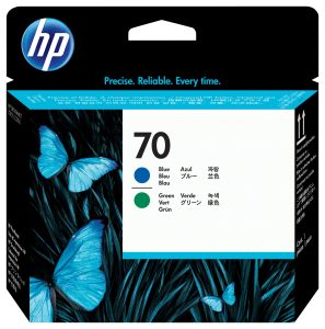 HP C9408A (70) BLUE AND GREEN PRINT HEAD