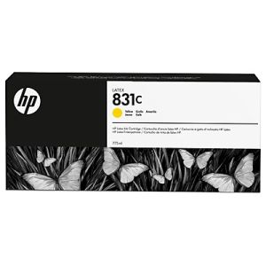 HP 831C 775-ML YELLOW LATEX INK CRTDGE