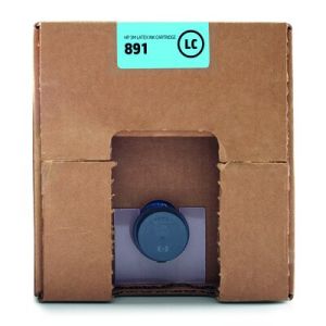 HP 891 10L LT CYAN LATEX INK CARTRIDGE