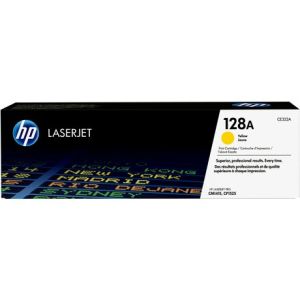 HP 128A YELLOW LASERJET PRINT CARTRIDGE